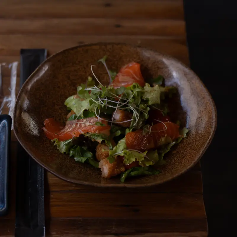 Salada de frutos do mar