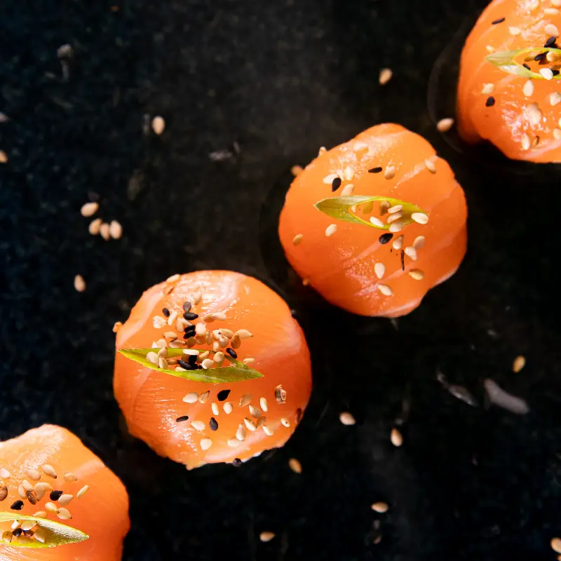 Happy Hour-Temarizushi de Salmão