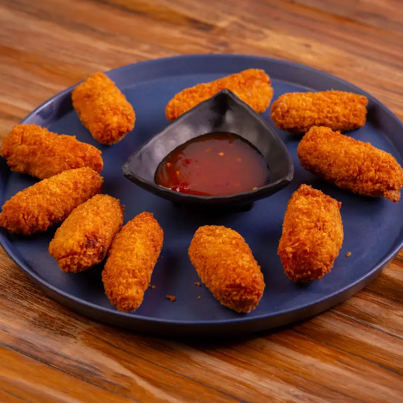 Bolinho de Salmão
