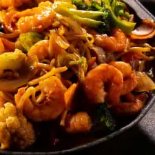 Yakissoba de Camarão