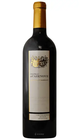 CHATEAU CAZENOVE - AOC BORDEAUX SUPERIEUR, 2016